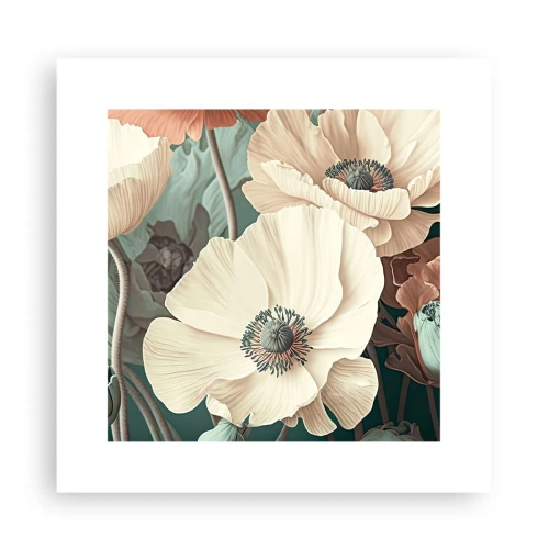 Poster - Whisper of the Poppies - 30x30 cm