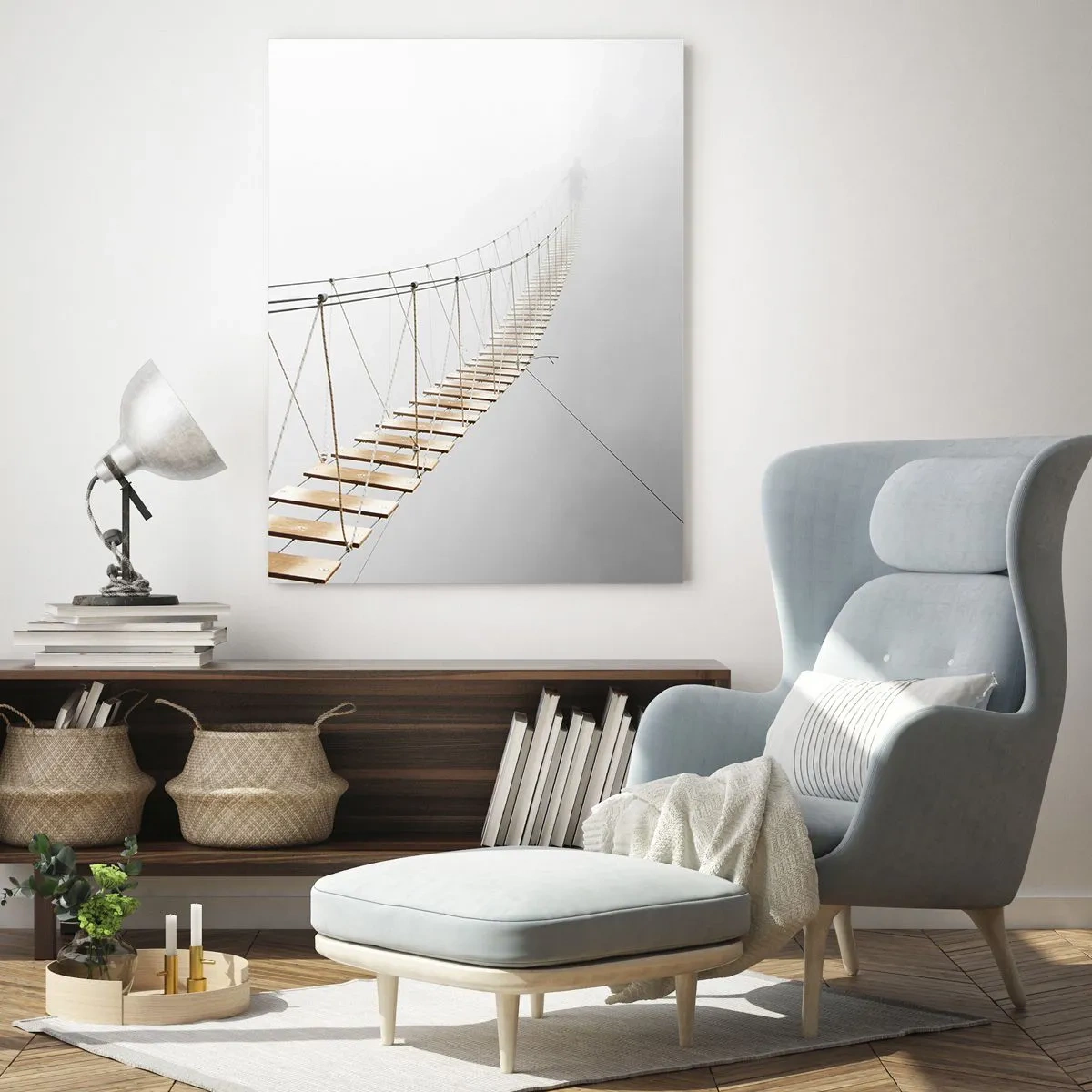Glass picture - Where Did He Take You? - 50x70 cm
