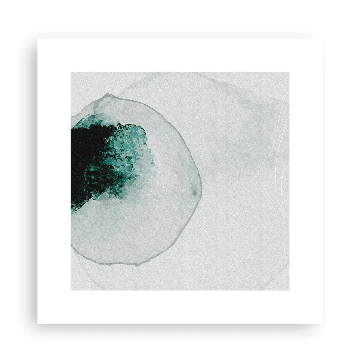 Poster - In a Waterdrop - 30x30 cm