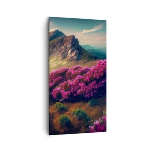 Canvas picture - Summer in the Mountains - 55x100 cm
