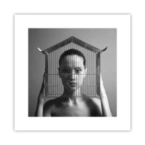 Poster - A Bit Surrealistic Portrat - 30x30 cm