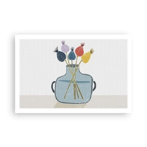 Poster - As Quiet as Poppies - 91x61 cm