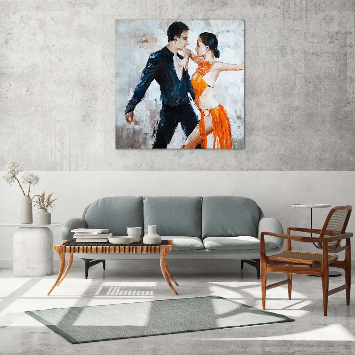 Glass picture - Dirty Dancing - 70x70 cm