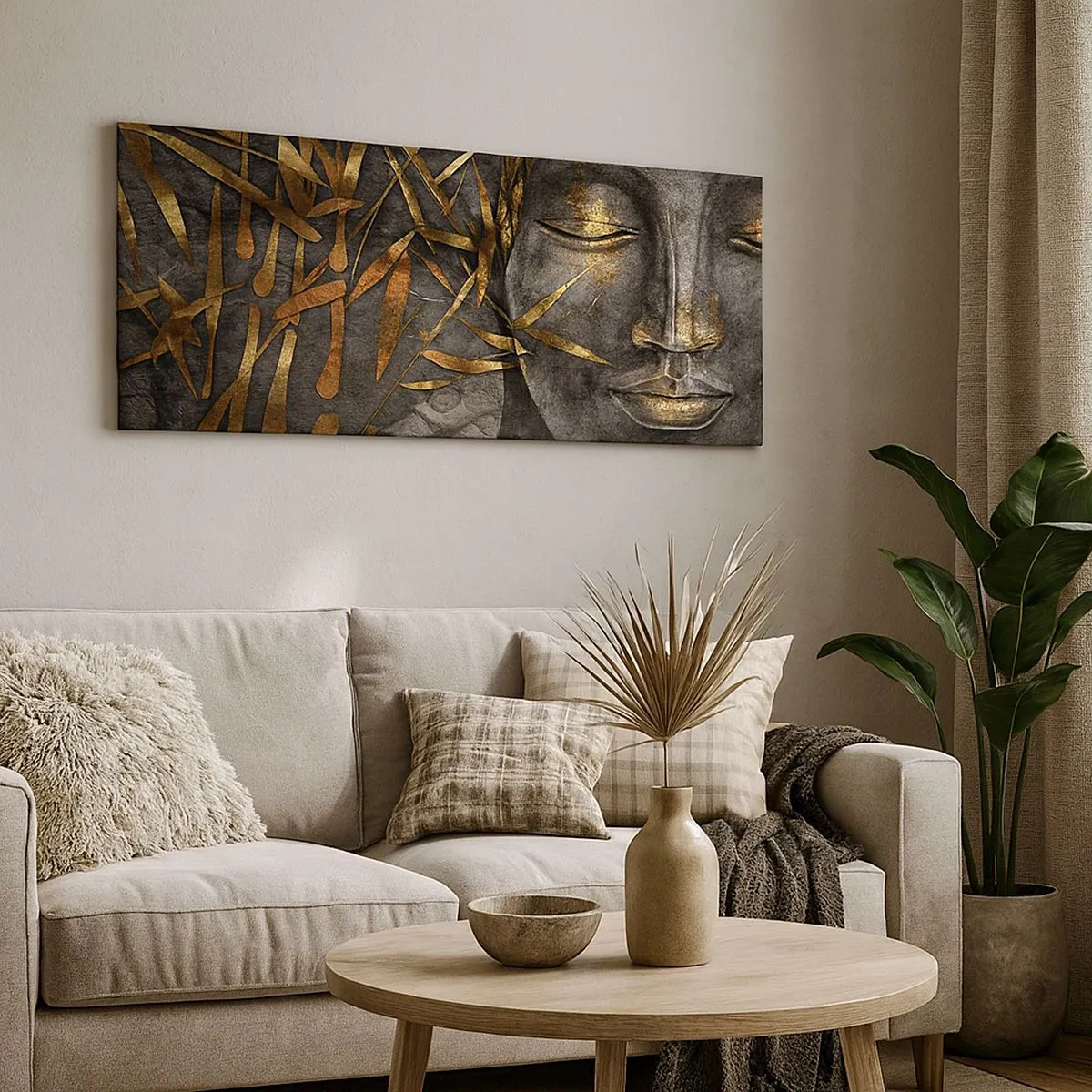 Canvas picture - Feel the Peace - 100x40 cm