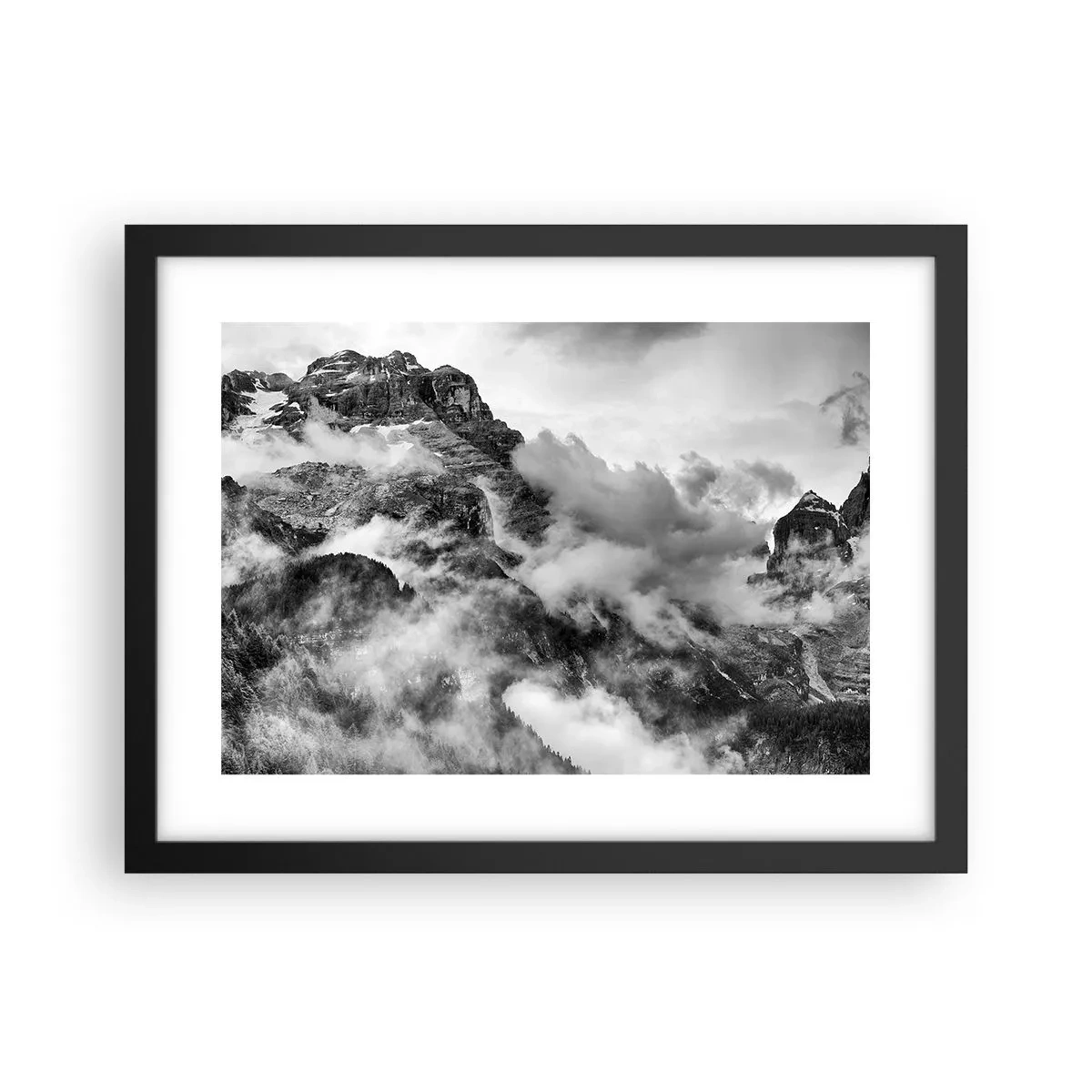 Poster in black frame - Beautiful and Cruel - 40x30 cm