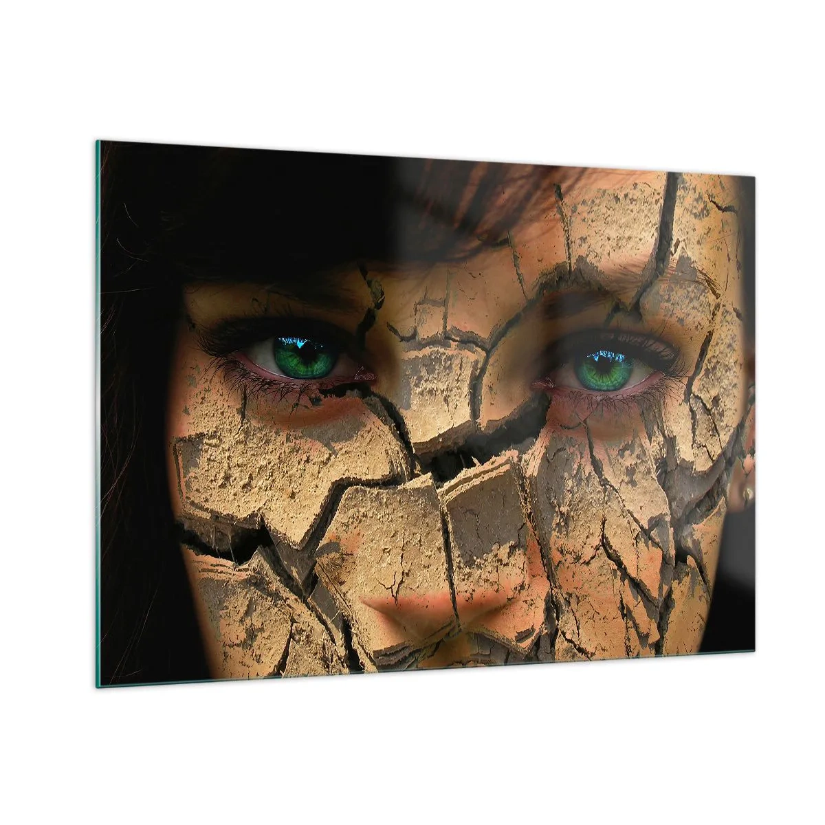 Glass picture - Delight and Horror - 100x70 cm