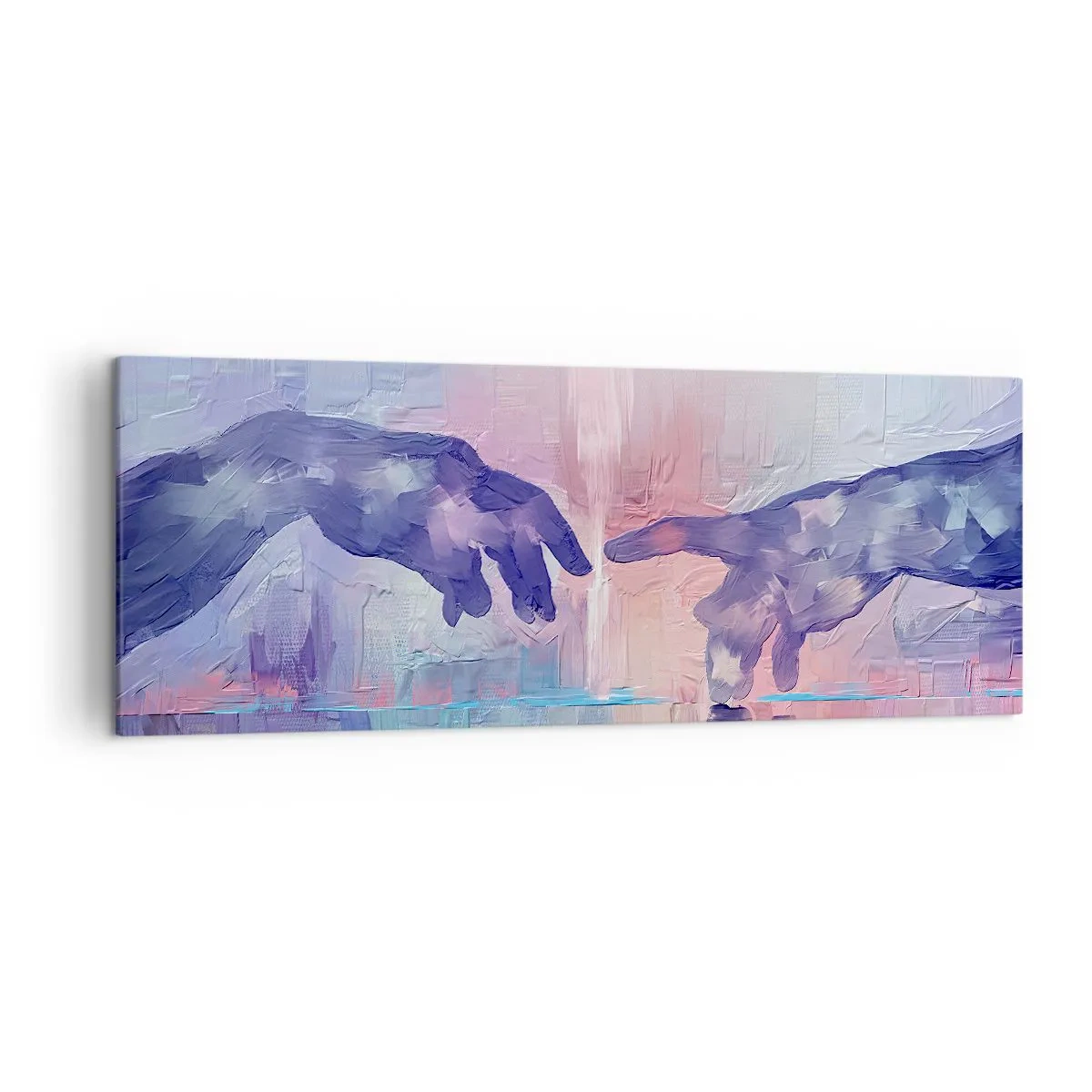 Canvas picture - Godly Spark of Life - 140x50 cm