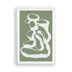 Poster in white frmae - The Call of Space - 61x91 cm