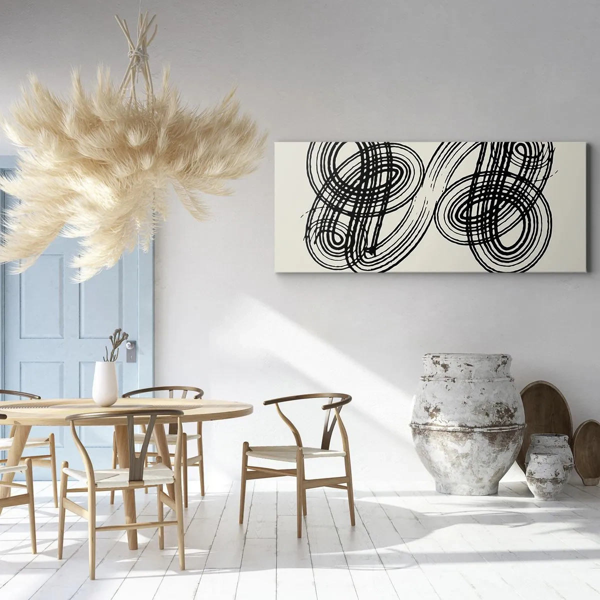 Canvas picture - Spontaneous Result - 100x40 cm