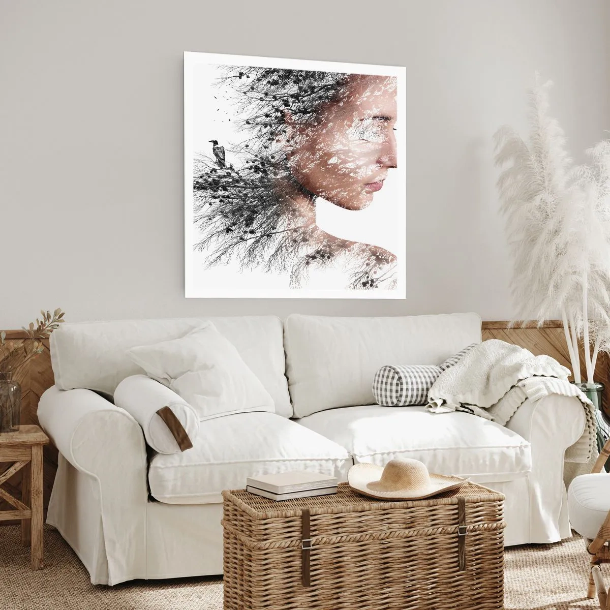 Poster - Spirit of a Forest - 60x60 cm