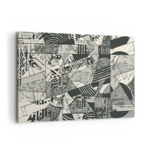 Canvas picture - Dynamics of Contemporaneity - 120x80 cm