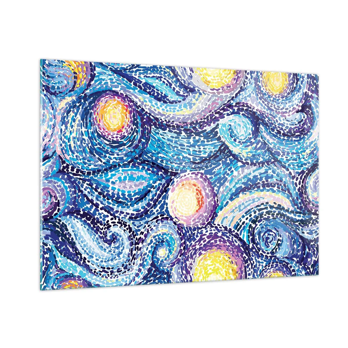 Glass picture - From Van Gogh's Picture - 100x70 cm