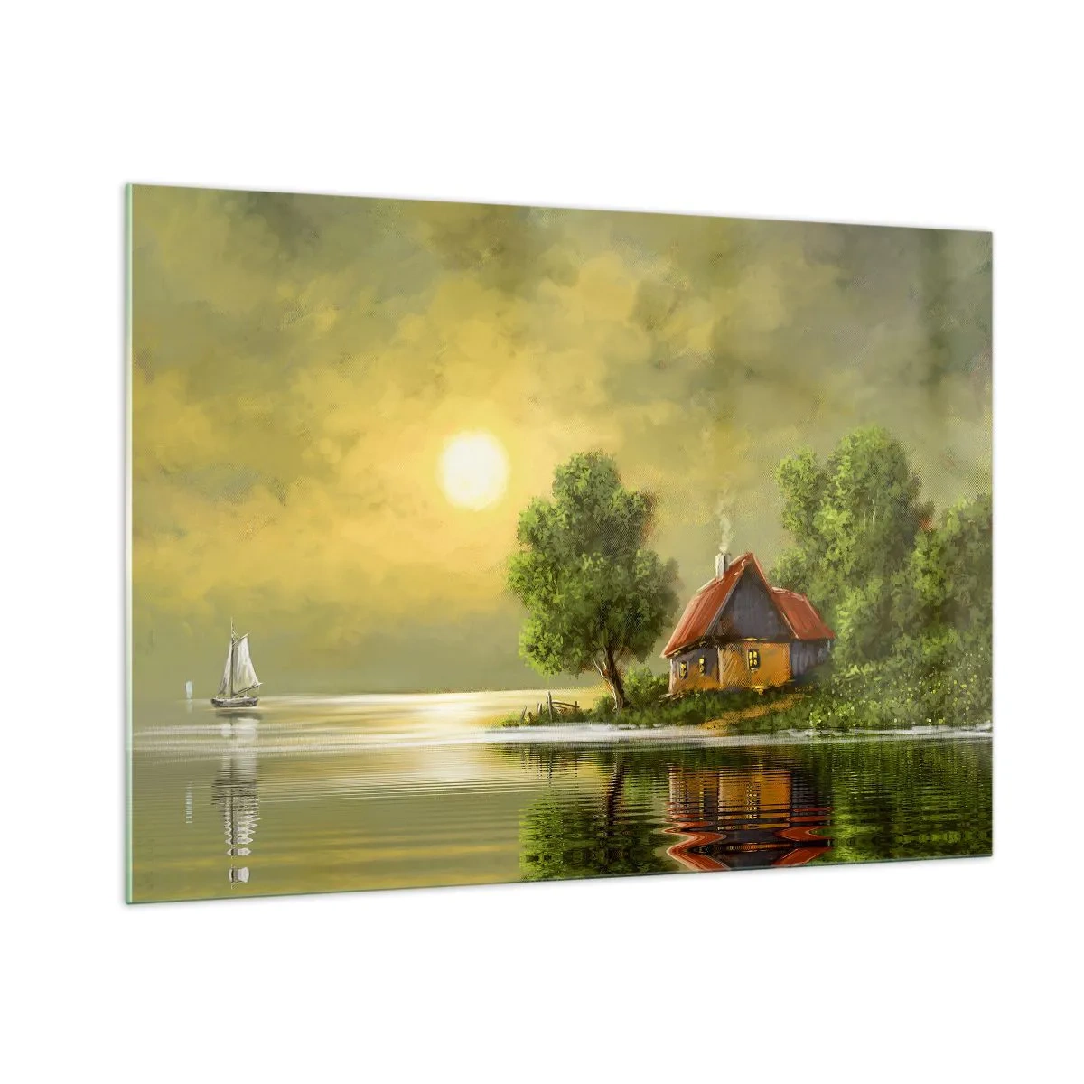 Glass picture - Pretty As a Picture - 100x70 cm