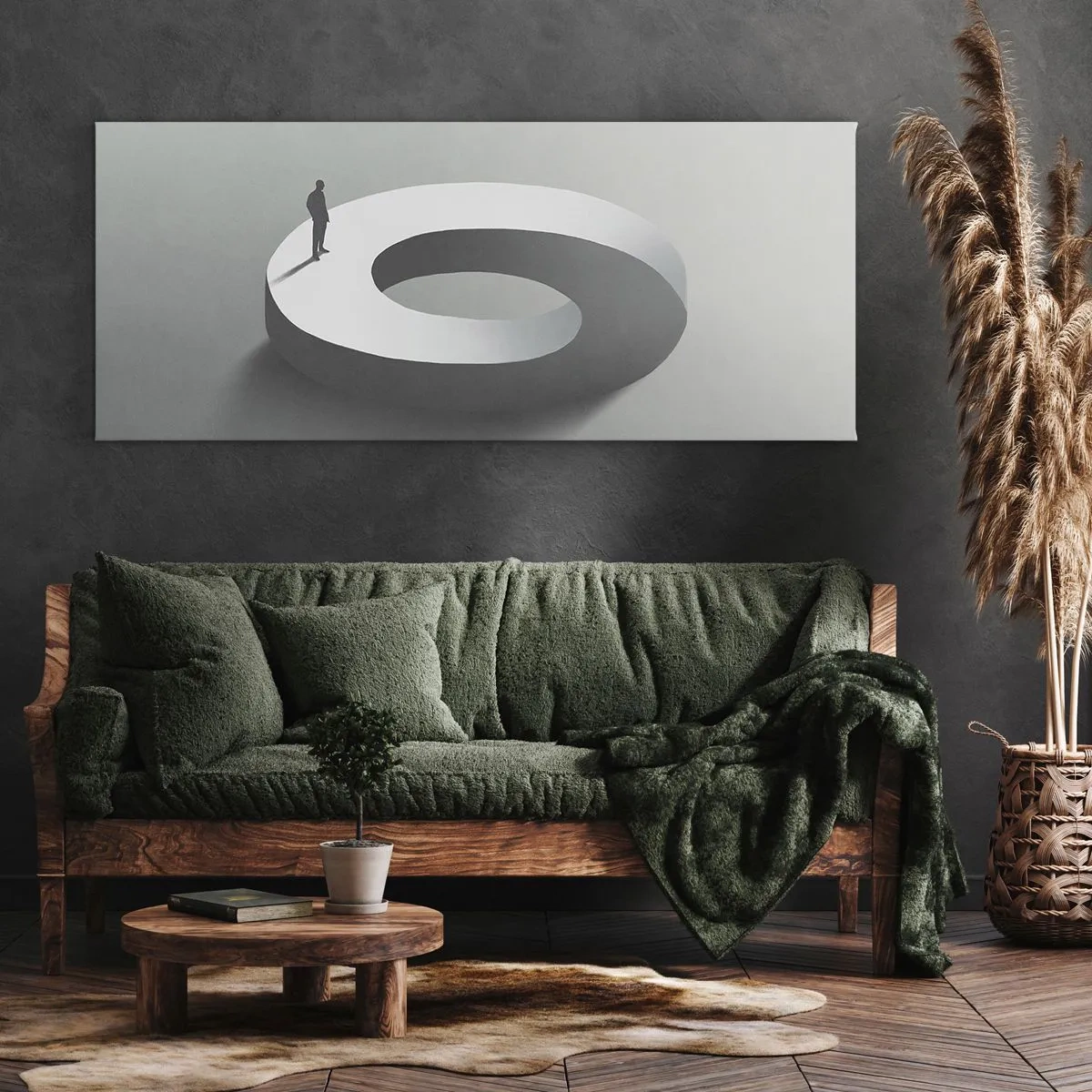 Canvas picture - Puzzle It out - 120x50 cm