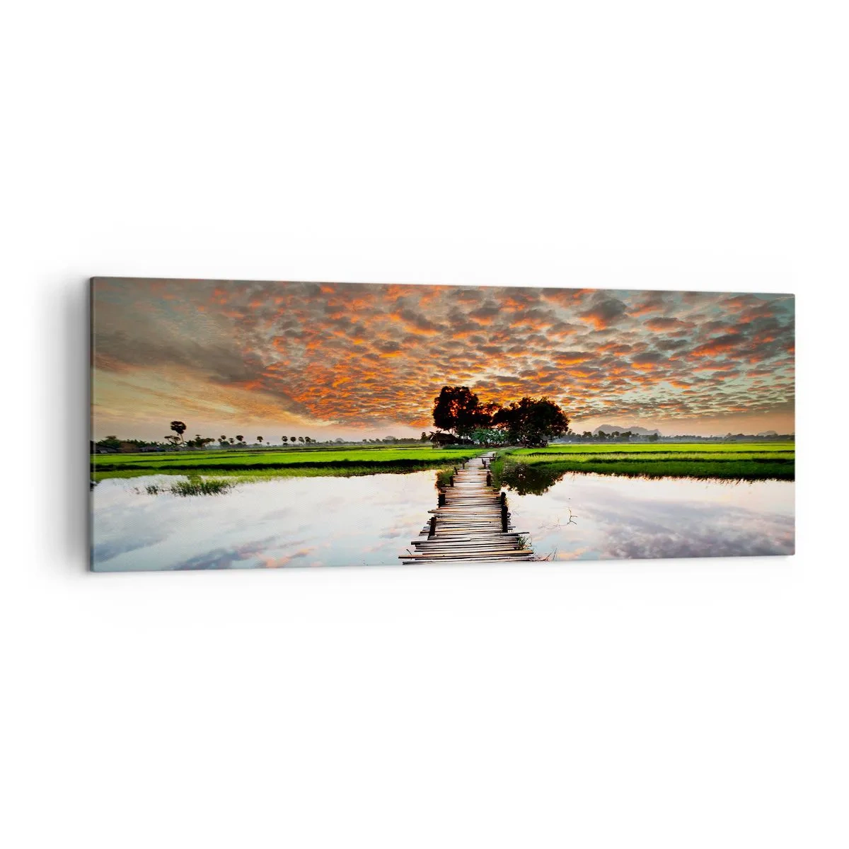Canvas picture - Spread Your Arms and Breathe - 140x50 cm