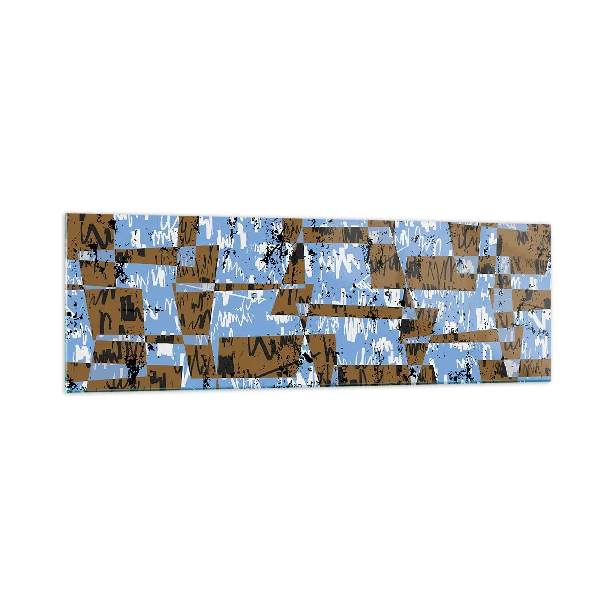 Glass picture - No Folklore Cutout - 160x50 cm