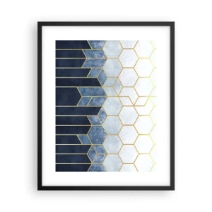 Poster in black frame - Composition in Syncopated Rhythm - 40x50 cm