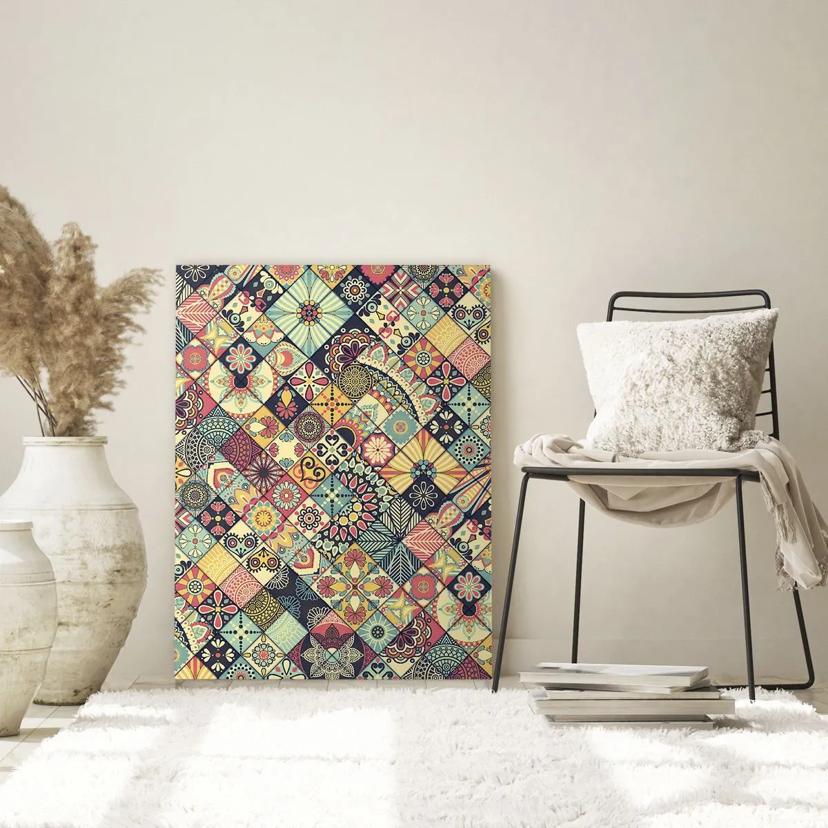 Glass picture - Moroccan Style - 50x70 cm