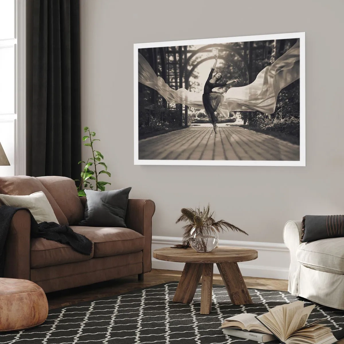 Poster - Dance of the Garden Spirit - 50x40 cm