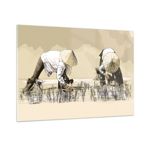 Glass picture - Good Harvest - 100x70 cm