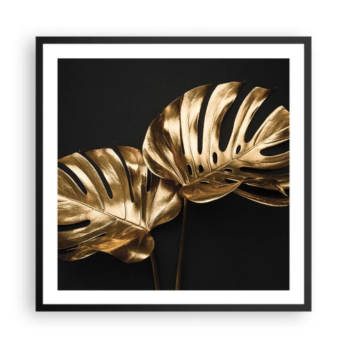 Poster in black frame - Tresaures of Nature - 60x60 cm