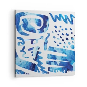 Canvas picture - Return to the Roots - 60x60 cm