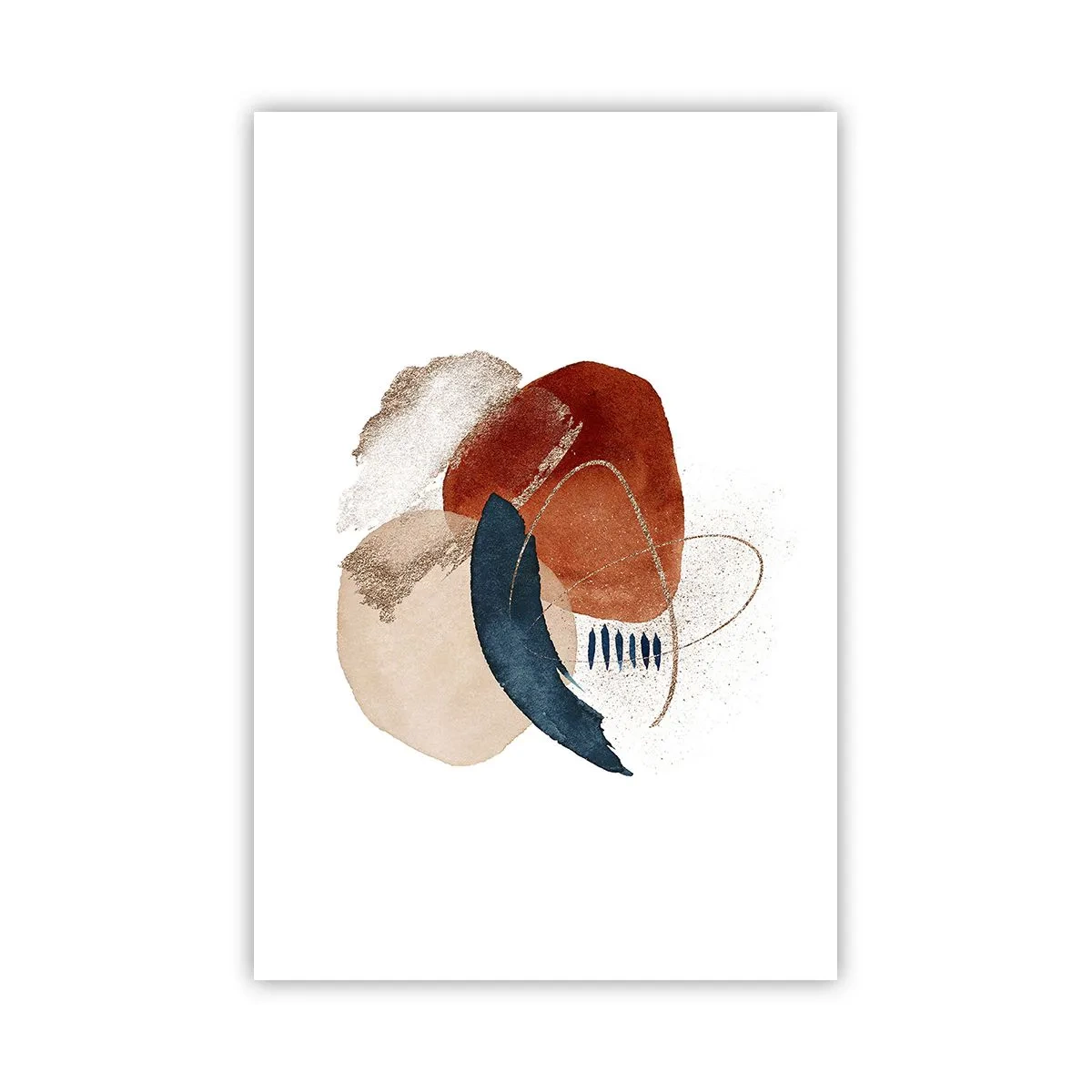 Poster - Oval Composition - 61x91 cm