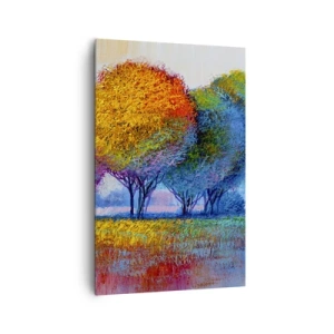 Canvas picture - Cluster of Dashing Colours - 80x120 cm