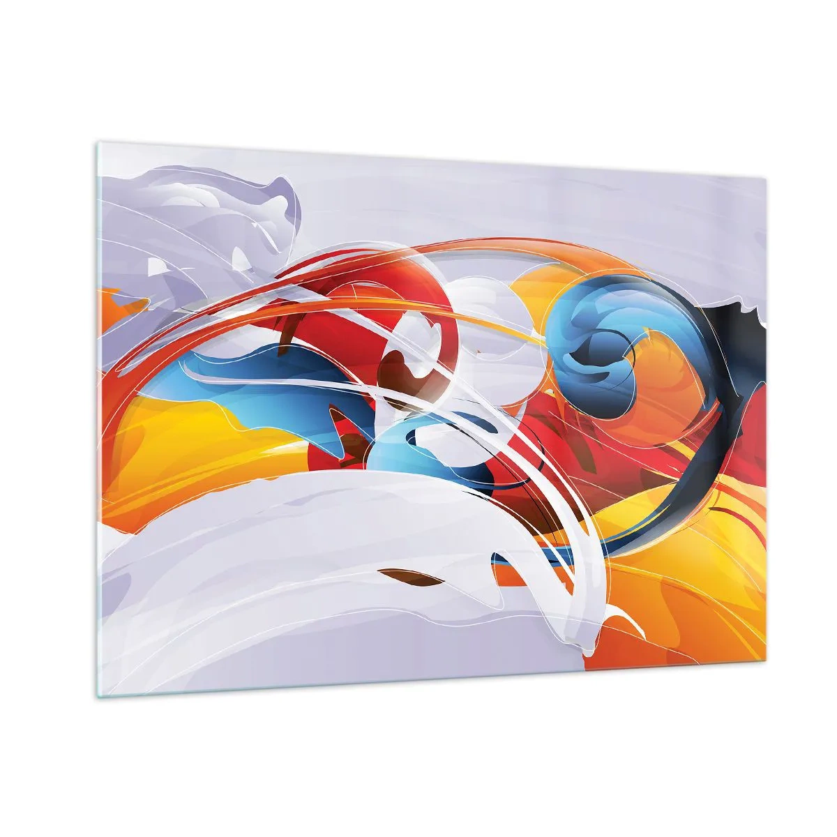 Glass picture - Dance of Elements - 100x70 cm