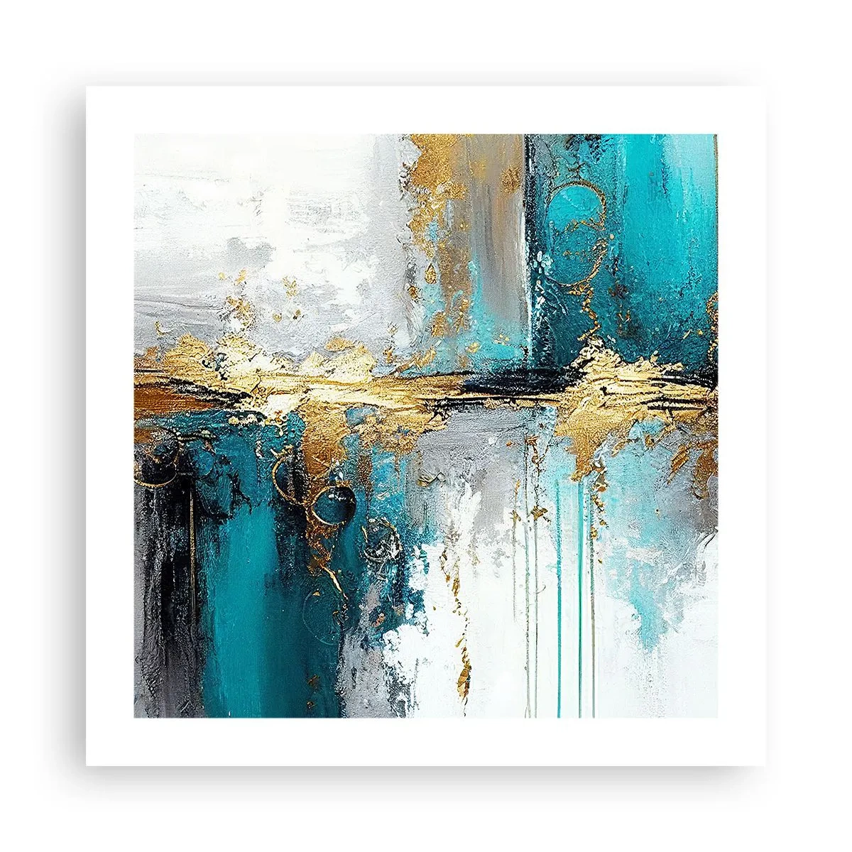 Poster - Everything Flows - 50x50 cm