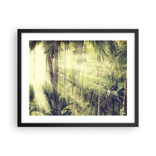 Poster in black frame - In Green Heat - 50x40 cm