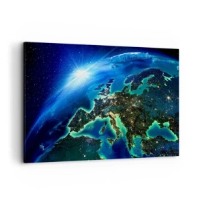 Canvas picture - Sparkling Europe - 100x70 cm