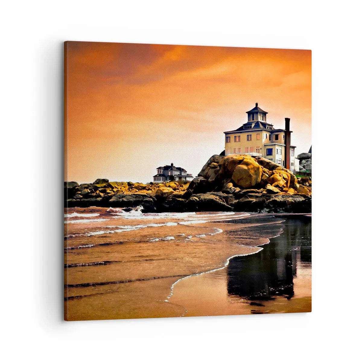 Canvas picture - Elegance of a West Coast - 50x50 cm