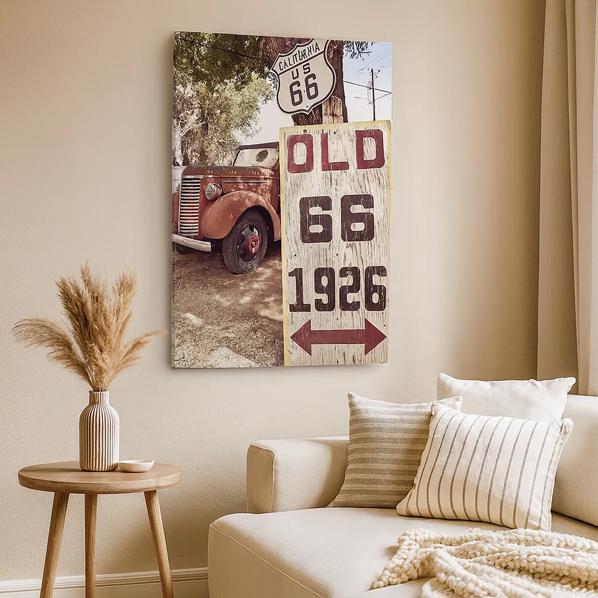 Canvas picture - Legend of an American Province - 50x70 cm