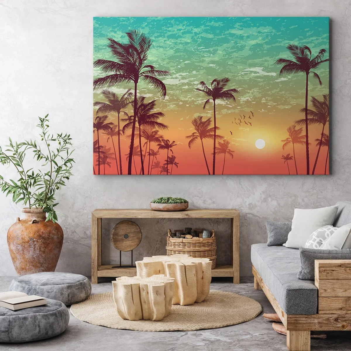 Canvas picture - Tropical Climate - 100x70 cm