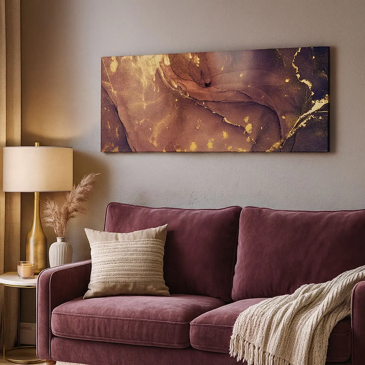 Canvas picture - Matter and Spirit - 100x40 cm