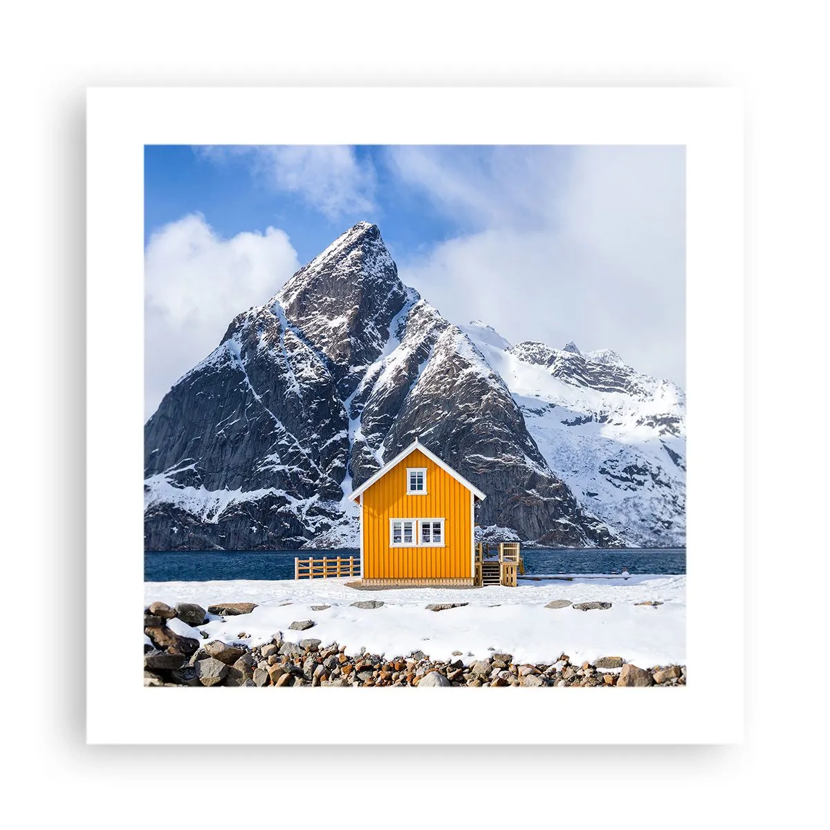 Poster - Scandinavian Holiday - 40x40 cm