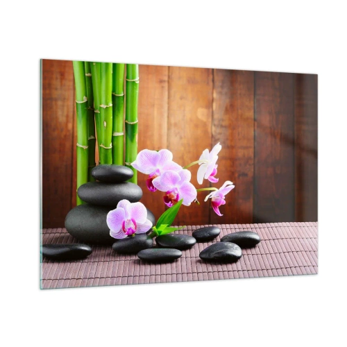 Glass picture - Get to Know Pleasures of the East - 100x70 cm