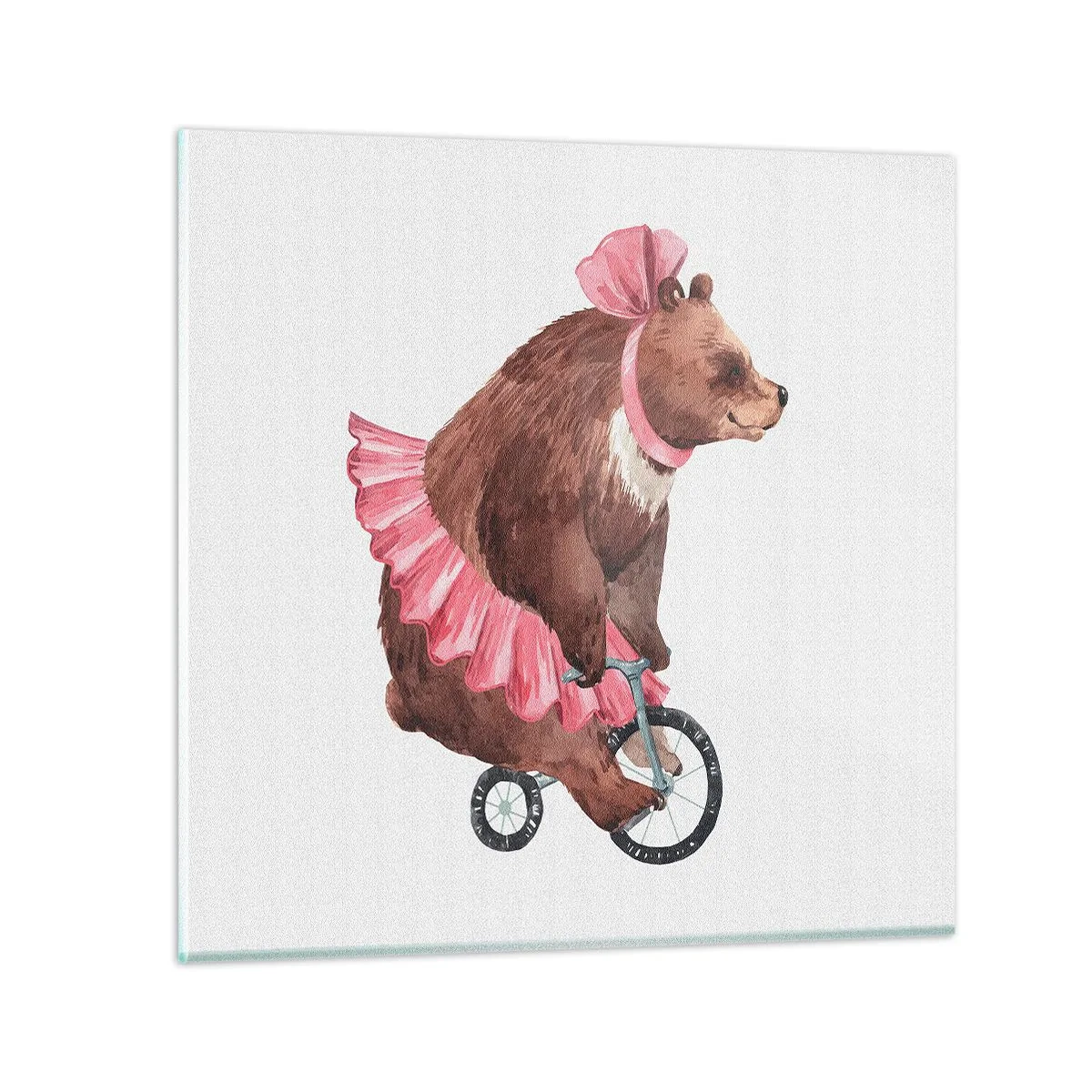 Glass picture - What a Circus! - 40x40 cm