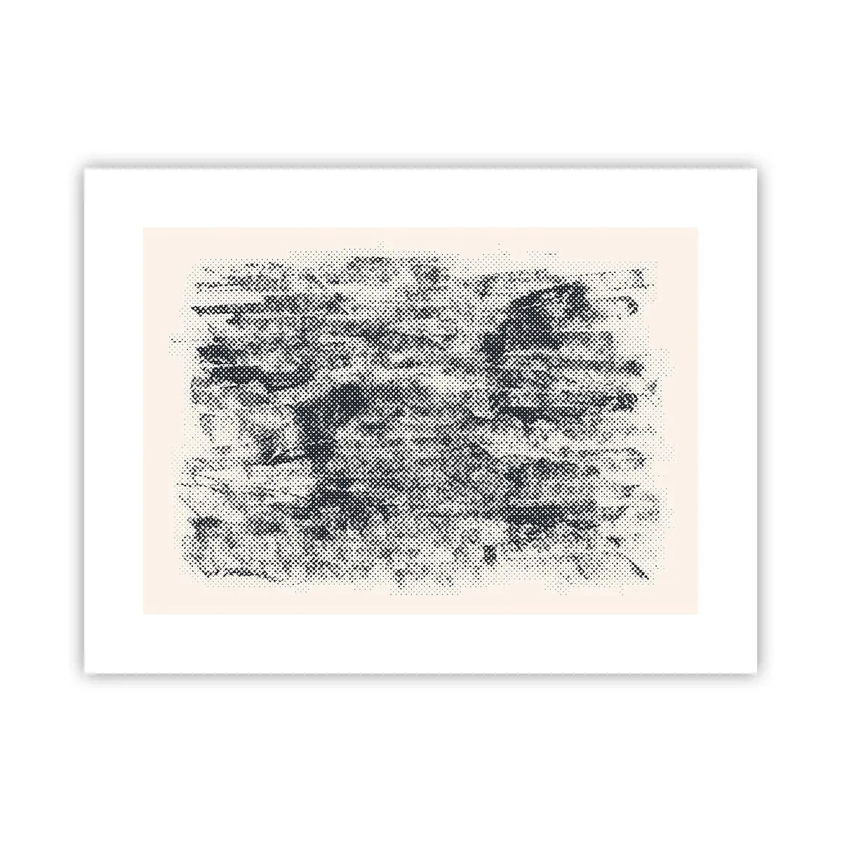 Poster - Foggy Composition - 40x30 cm