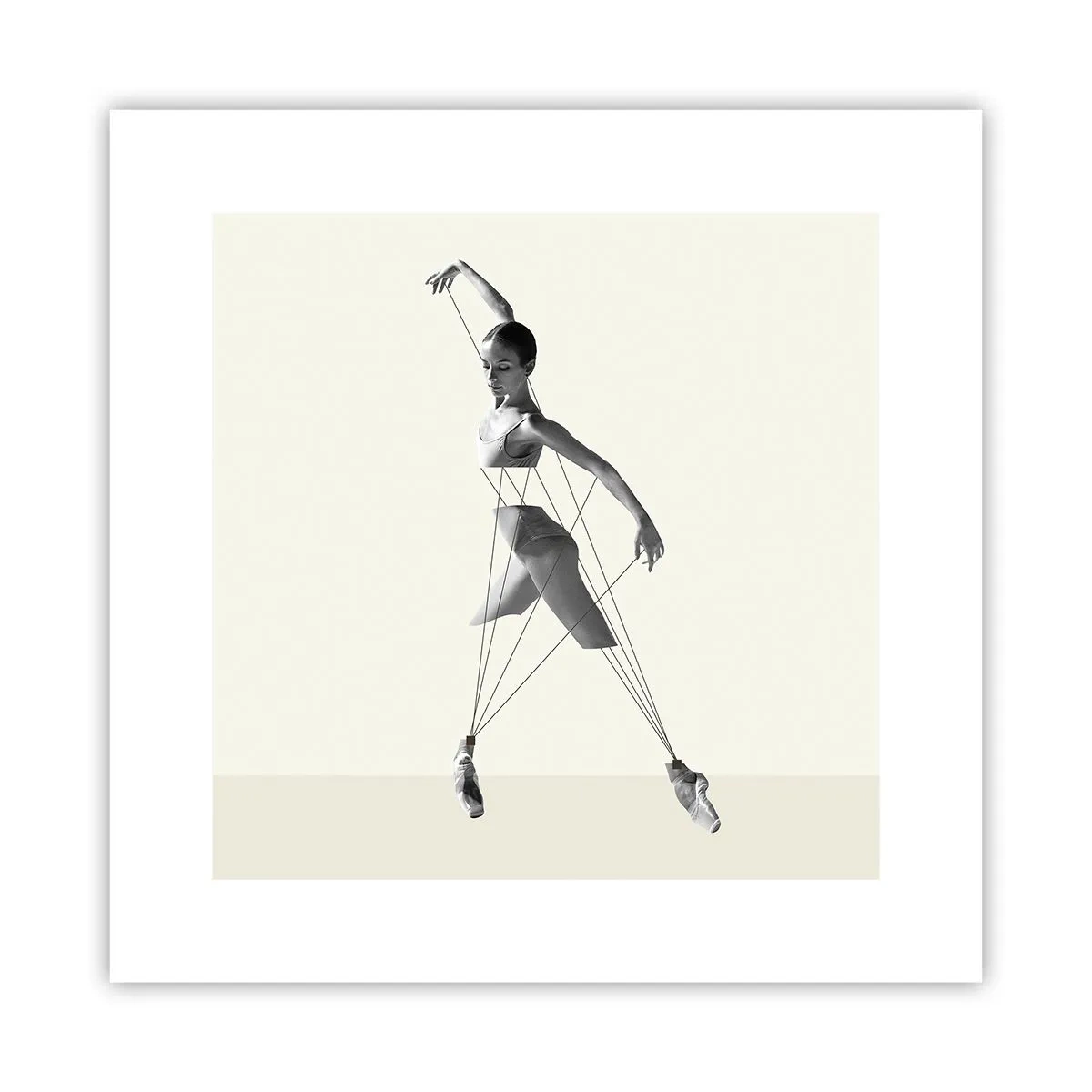 Poster - In the Theatre of the World - 30x30 cm