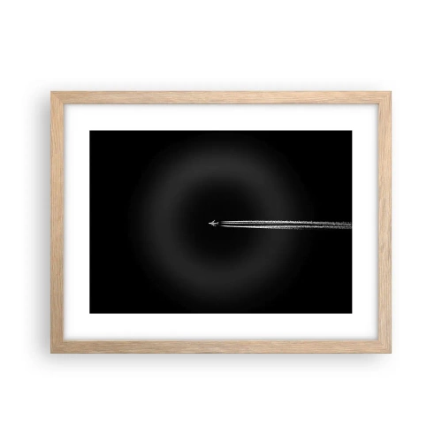 Poster in light oak frame - Into Another Dimension - 40x30 cm