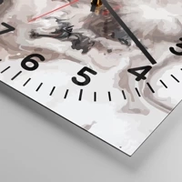 Clock face with numbers