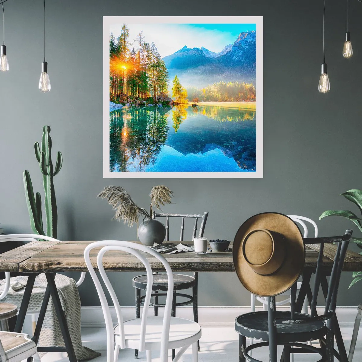 Poster - Majesty and Sweetness - 40x40 cm