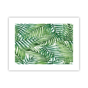 Poster - Under the Green Canopy - 40x30 cm