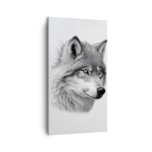Canvas picture - Alpha - Without a Doubt - 45x80 cm