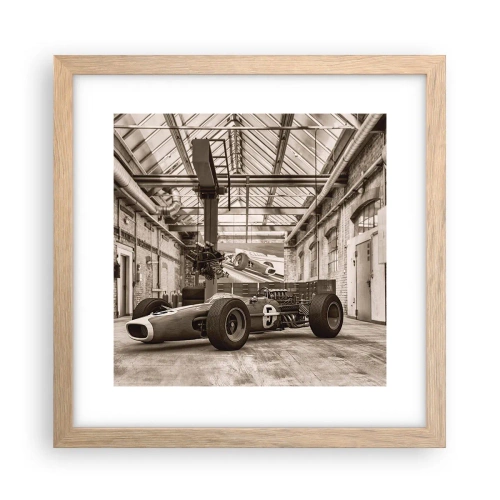 Poster in light oak frame - Rest of the Winner - 30x30 cm