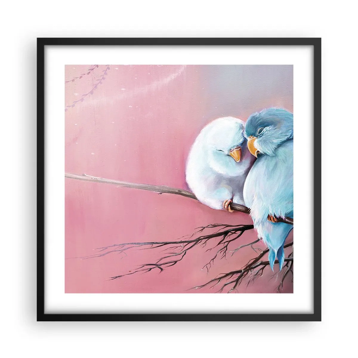 Poster in black frame - What Can We Add? - 50x50 cm