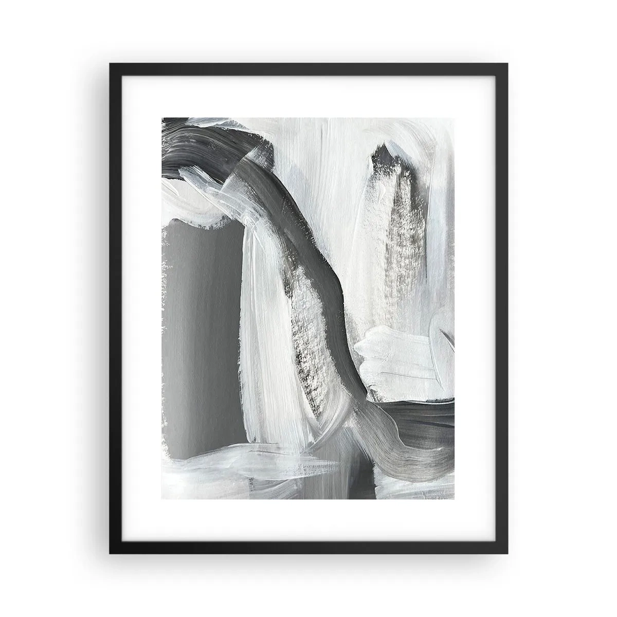 Poster in black frame - With a Decisive Move - 40x50 cm