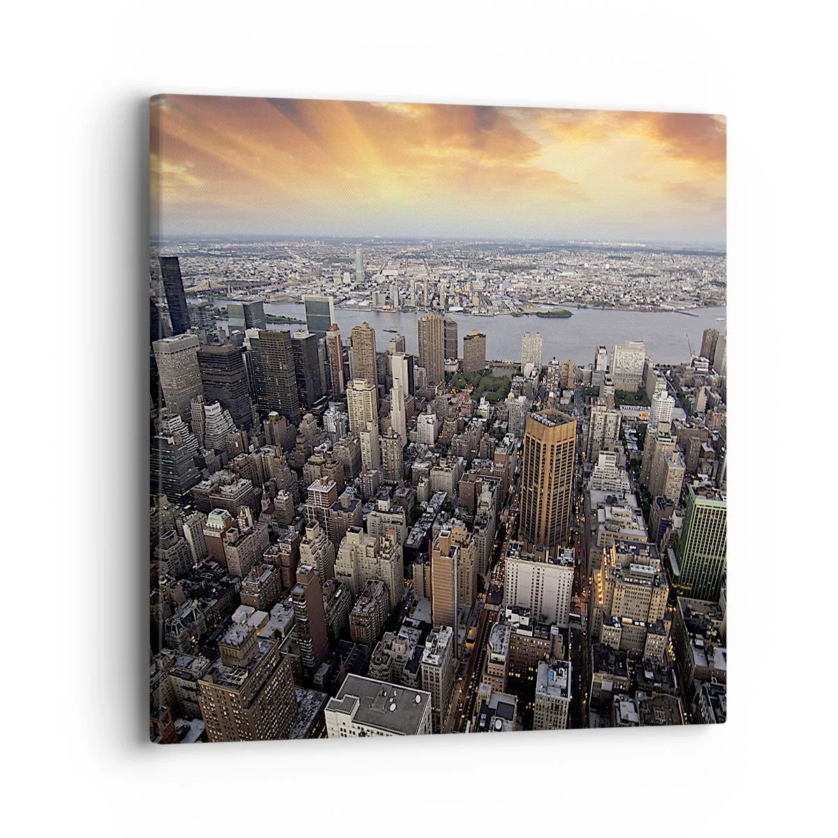 Canvas picture - Beating Heart of Our Times - 40x40 cm